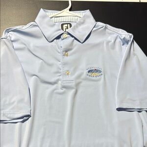 Nantucket golf club FootJoy Light Blue Men's Polo Shirt